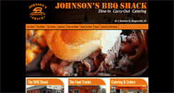 Desktop Screenshot of johnsonsbbqshack.com
